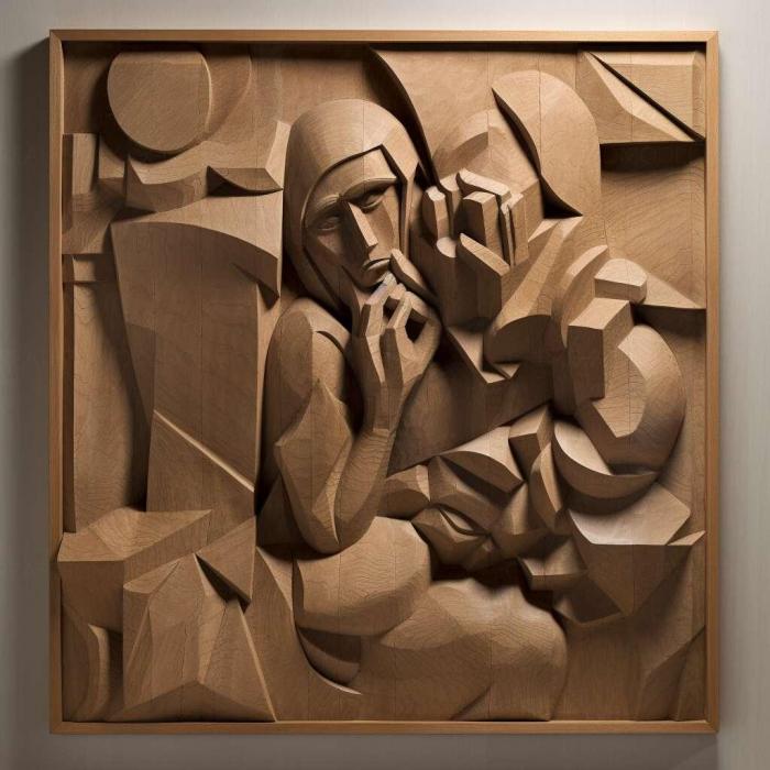 نموذج ثلاثي الأبعاد لآلة CNC 3D Art 